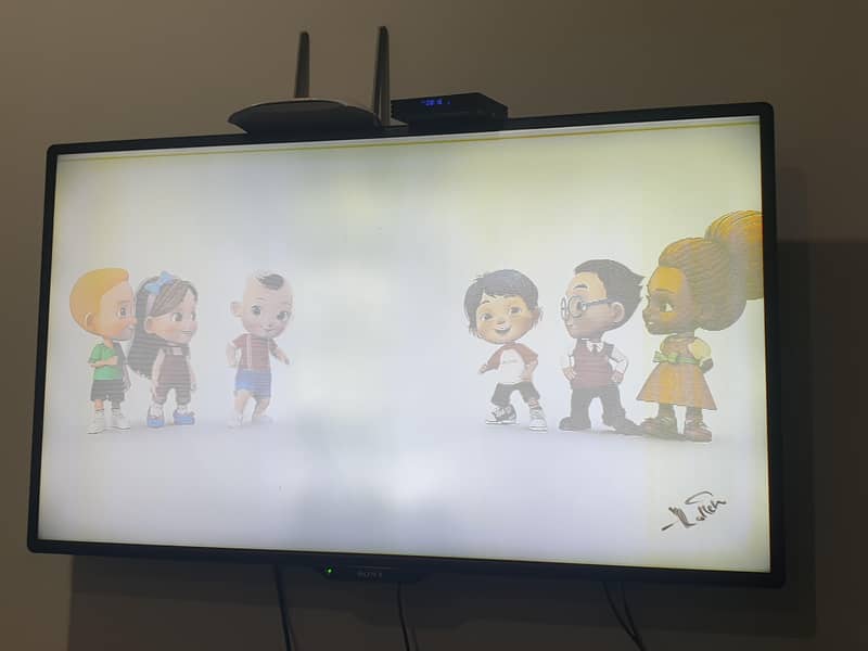 43 inch led with display color issue 1