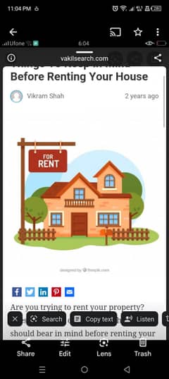 Rent house available for small family in Azeem colony near cantt
