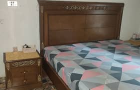 Wooden bedroom set