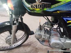Unique bike almost new with tracker device installed.