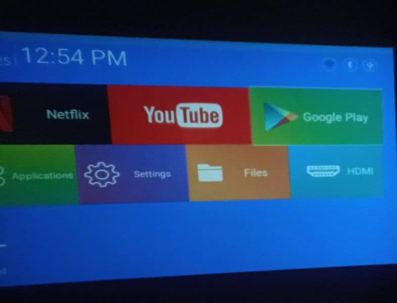 Smart android Led projector 3