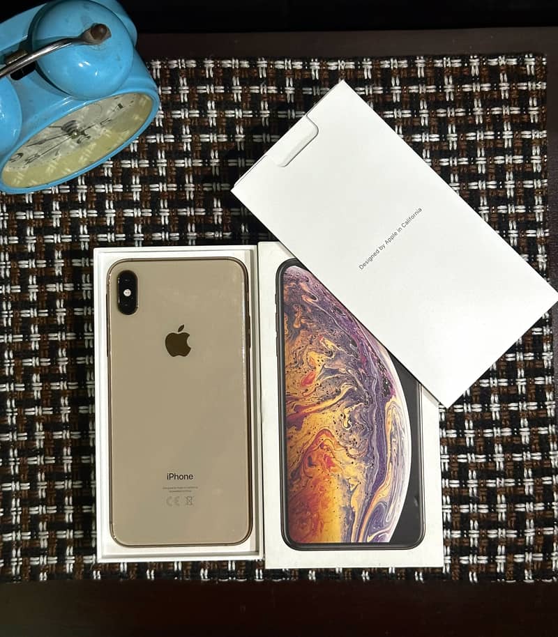 iPhone xsmax 256gb non pta neat condition with box 6
