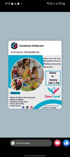 Care Taker For Babies