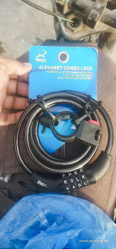 imported combination wire lock 2