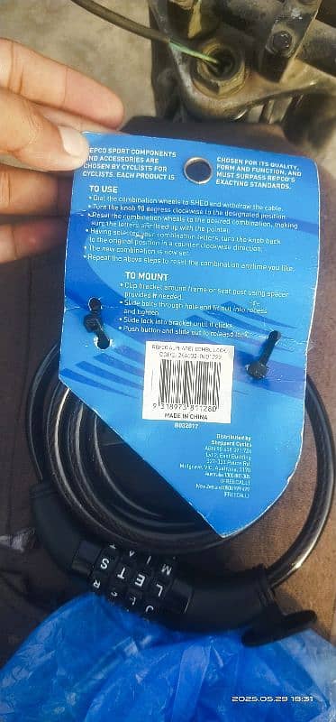 imported combination wire lock 3