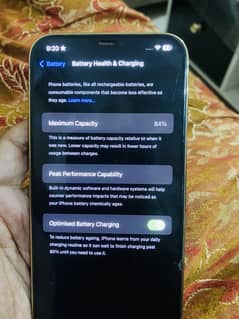12 Pro Max Gold color 256GB Factory Unlock