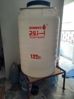 food grade water tank with metal stan