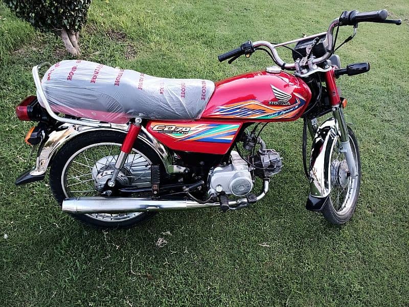 Honda CD 7t 70cc 2020 Model Lahore Number - Standard - 1102145260