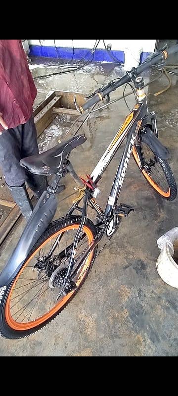 speed bicycle use like new. only 1 month use 3