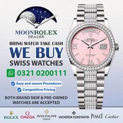 Get Cash / Rolex Cartier Omega Hublot Chopard Breitling Rado Tag Heuer