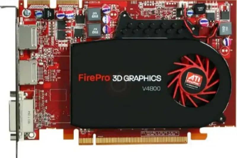 AMD Radeon V4800 1gb DDR3 64 bit 0