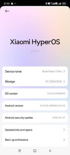 Redmi Note 13 Pro in Mint condition