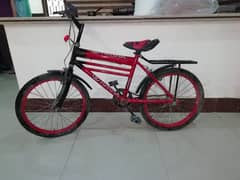 6 months used, for 10 to 13 yrs , with two wheels for vehicle support