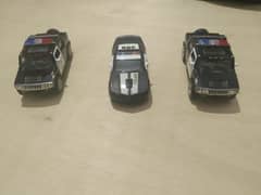 Kinsmart Diecast Pull Back Diecast Police Car Set