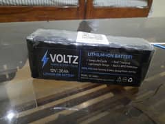 12 Volt 20 AH Lithium battery