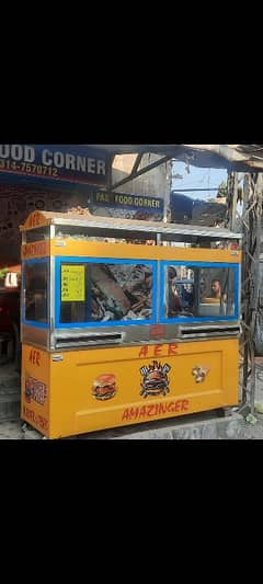 Shwarma burger counter