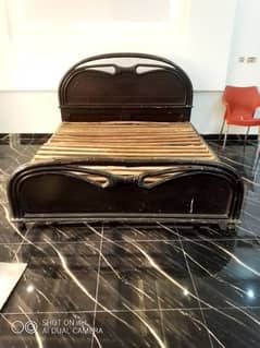 Bed with two drawer