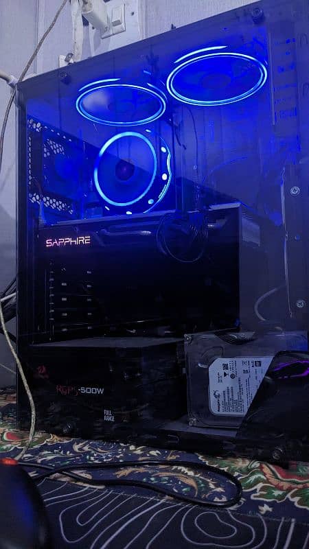 Custom ARGB PC Case with Remote-Controlled Cooler 1
