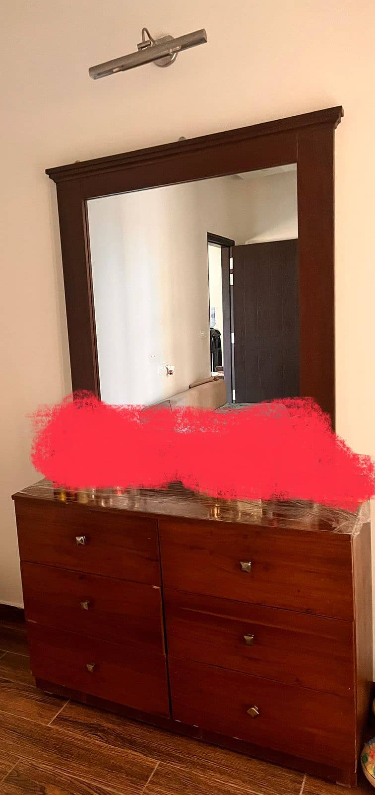 Bed side tabla with dressing table 1