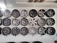 Used Imported Wheels Rims Available (Cash On Delivery)