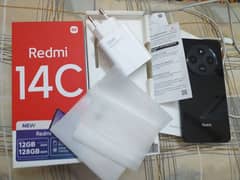 redmi 14c 6/128 complete box