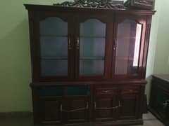 Addressing and show case poure wood