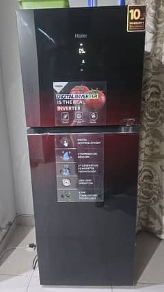 Haier Refrigerator inverter (Red Black)