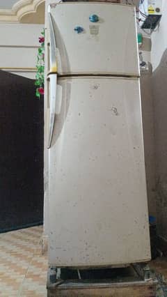 1 large fridge condition ok  10 by 8