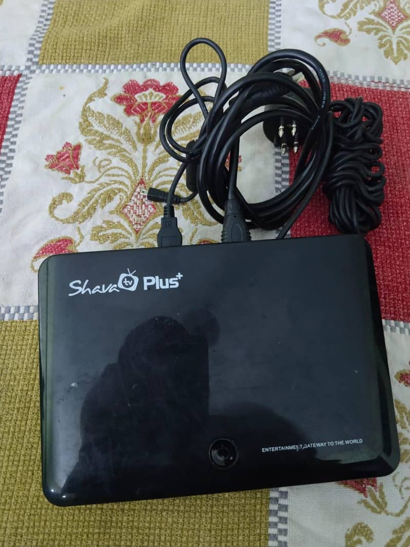 shava plus Smart TV box android ,,  not in used 0