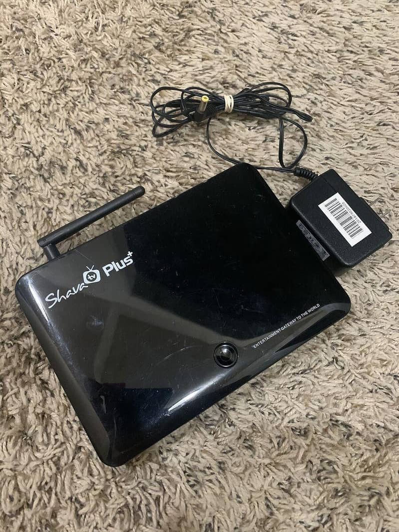 shava plus Smart TV box android ,,  not in used 1