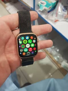 smart watch AMOLED display 7day battery timing with box