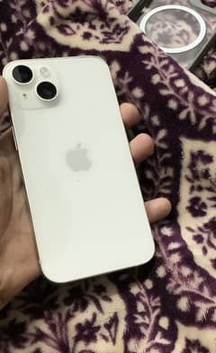 iPhone 14 256 gb pta approved ( note : protector and back sheet )