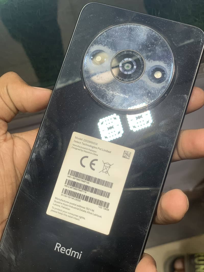Redmi a3 with box 1