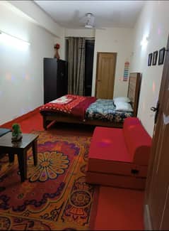 Studio Furnished Apartment Available for Rent in Prime location. 0317*7859*451