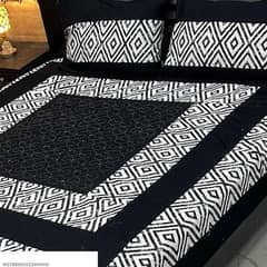 3 PC cotton sotton Patchwork double bed sheet