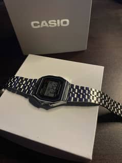Casio A159W-N1DF Stainless Steel Digital Watch - Original