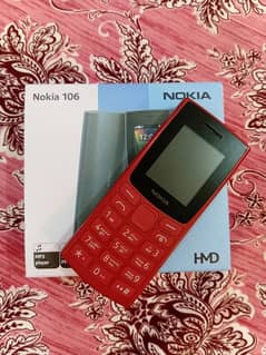Nokia 106 Mobile new Mobile just Box open one year warranty all OK.