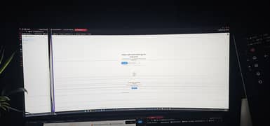 Dell Ultrawide 34" cracked