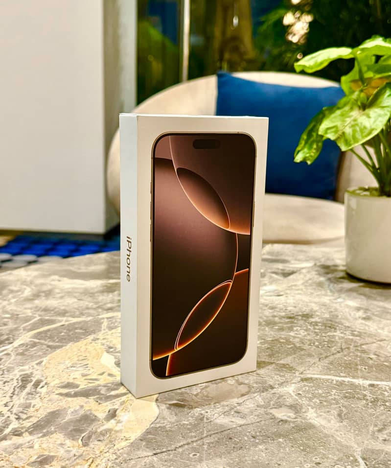 Apple iPhone 16 Pro Max Desert Titanium![100% Battery Health] 2