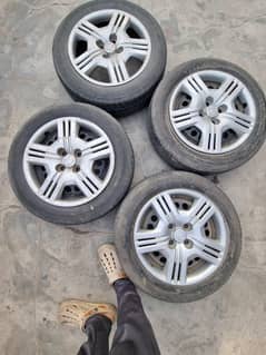 Orignal city Rims/tyres/covers Honda Size R/15