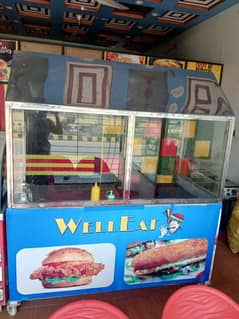 Burger Hot Plate & Counter