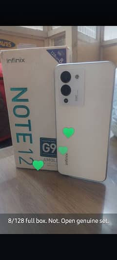 NOTE 12 8GB RAM 128GB ROM FULL BOX