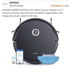 Ecovacs deebot u2 pro rebotic vaccum