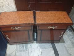bed side table drsing table showcase new furniture for sale urgent new