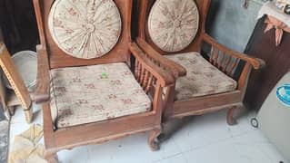 woiden sofa