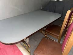 Dining Table With Six Chairs