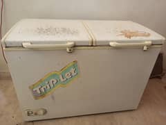 Trip-let deep freezer (Large) for sale chilled hai running condition