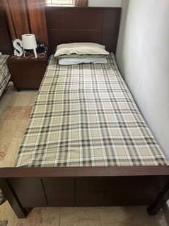 Single Beds With Side Tables