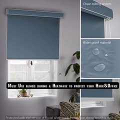 Sun light block window blinds Blackout blinds Wooden floor vinyl floor