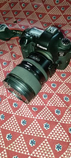 6D Canon with all accessories and Bag Urgent sale 0323-5084696